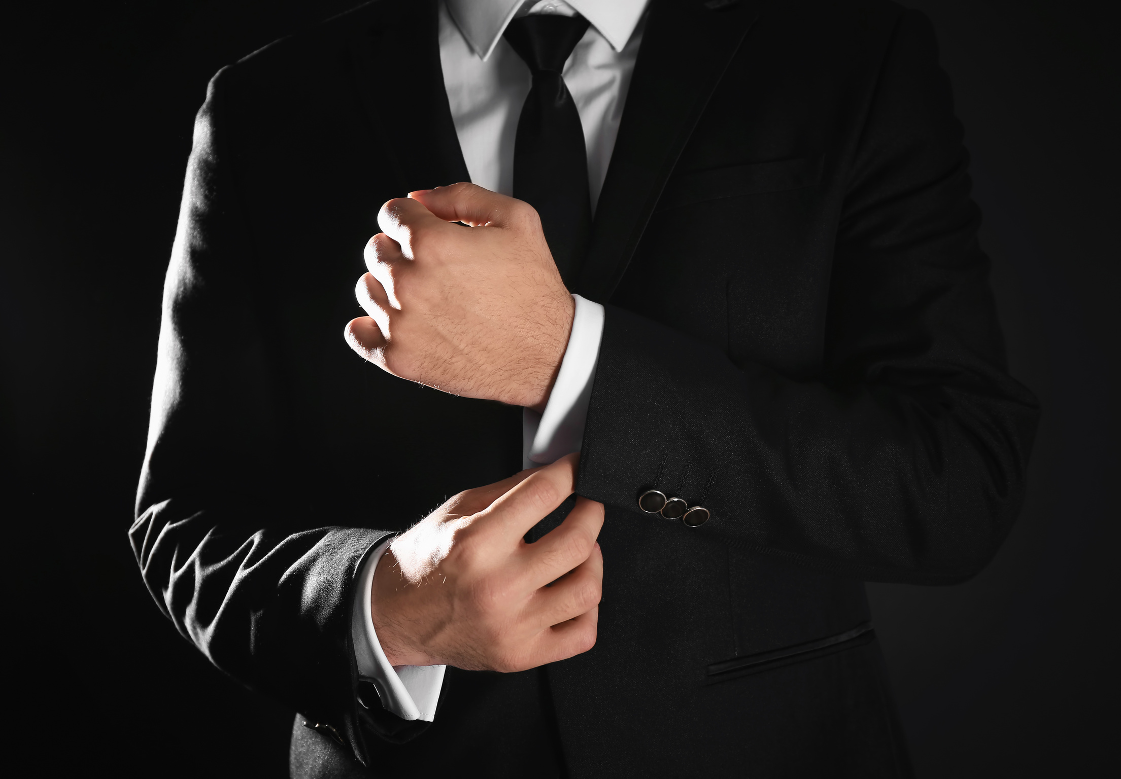 A Man Wearing Formal Wear